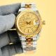 Clean Factory Rolex Datejust 2824 Gold Face Watch 36mm 041410 (3)_th.jpg